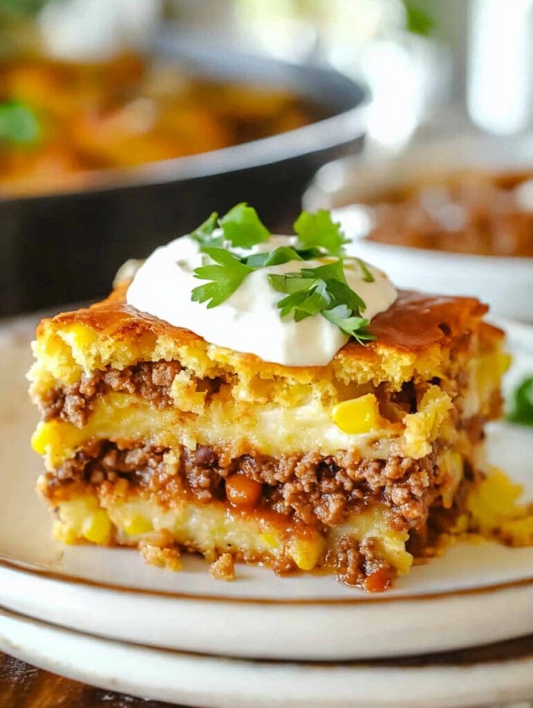 This Mexican corn bread made with Jiffy mix is an explosion of flavors!